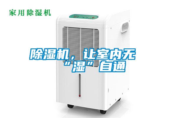 除濕機，讓室內(nèi)無“濕”自通