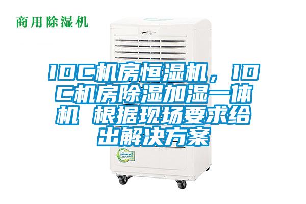 IDC機(jī)房恒濕機(jī)，IDC機(jī)房除濕加濕一體機(jī) 根據(jù)現(xiàn)場要求給出解決方案