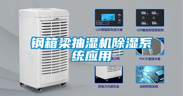 鋼箱梁抽濕機除濕系統(tǒng)應(yīng)用