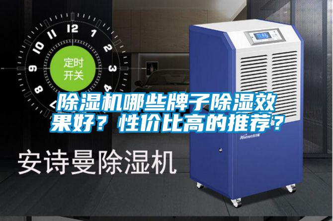除濕機(jī)哪些牌子除濕效果好？性價(jià)比高的推薦？