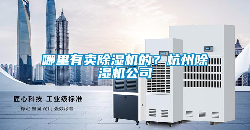 哪里有賣除濕機(jī)的？杭州除濕機(jī)公司