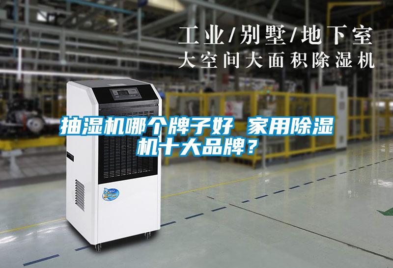 抽濕機哪個牌子好 家用除濕機十大品牌？