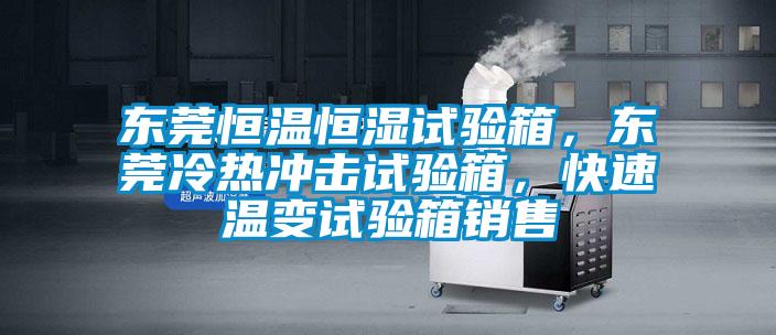 東莞恒溫恒濕試驗(yàn)箱，東莞冷熱沖擊試驗(yàn)箱，快速溫變?cè)囼?yàn)箱銷售