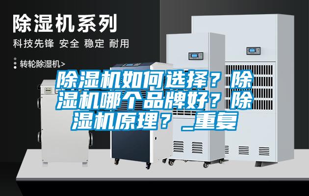 除濕機如何選擇？除濕機哪個品牌好？除濕機原理？_重復(fù)