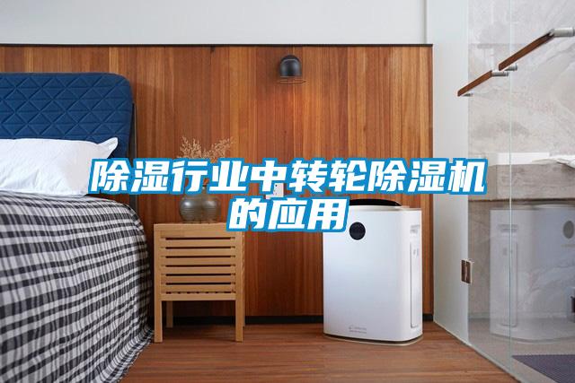除濕行業(yè)中轉(zhuǎn)輪除濕機的應用