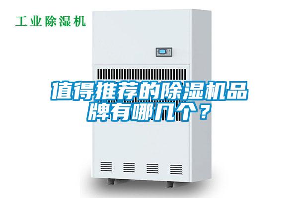 值得推薦的除濕機品牌有哪幾個？