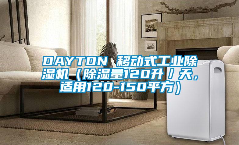DAYTON 移動(dòng)式工業(yè)除濕機(jī)（除濕量120升／天，適用120-150平方）