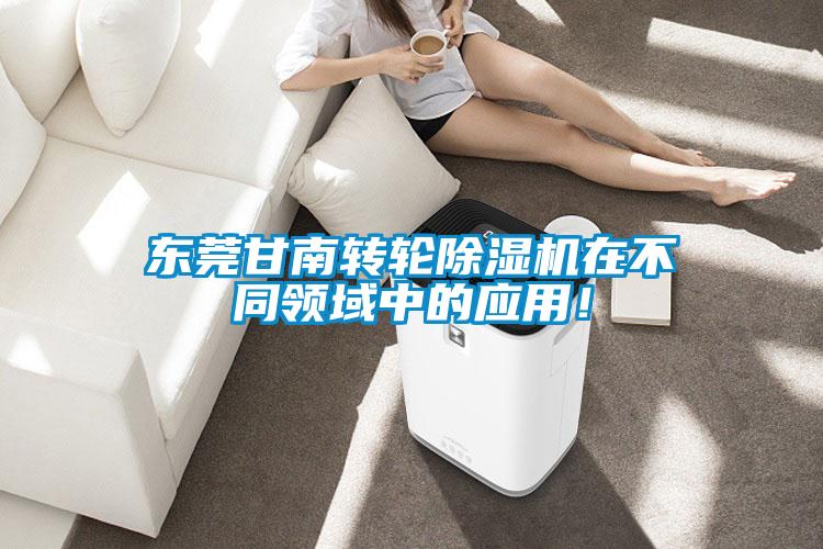 東莞甘南轉(zhuǎn)輪除濕機(jī)在不同領(lǐng)域中的應(yīng)用！