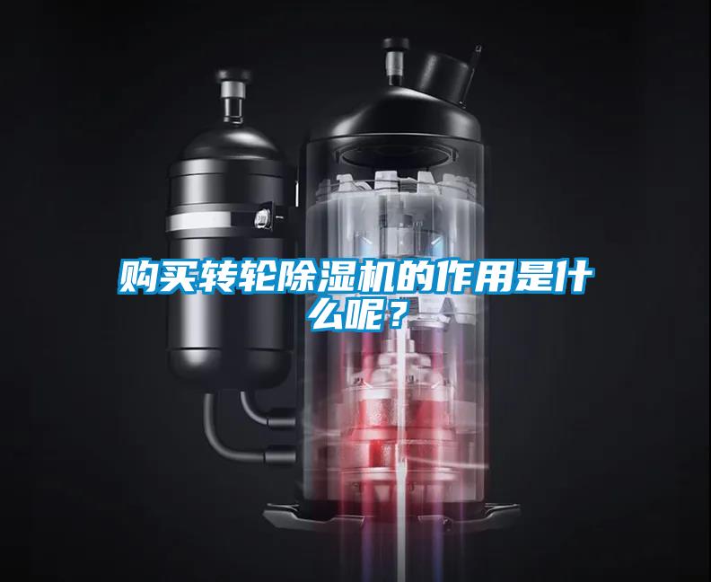 購買轉(zhuǎn)輪除濕機(jī)的作用是什么呢？
