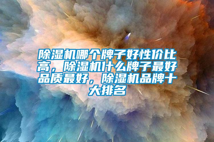 除濕機(jī)哪個(gè)牌子好性價(jià)比高，除濕機(jī)什么牌子最好品質(zhì)最好，除濕機(jī)品牌十大排名