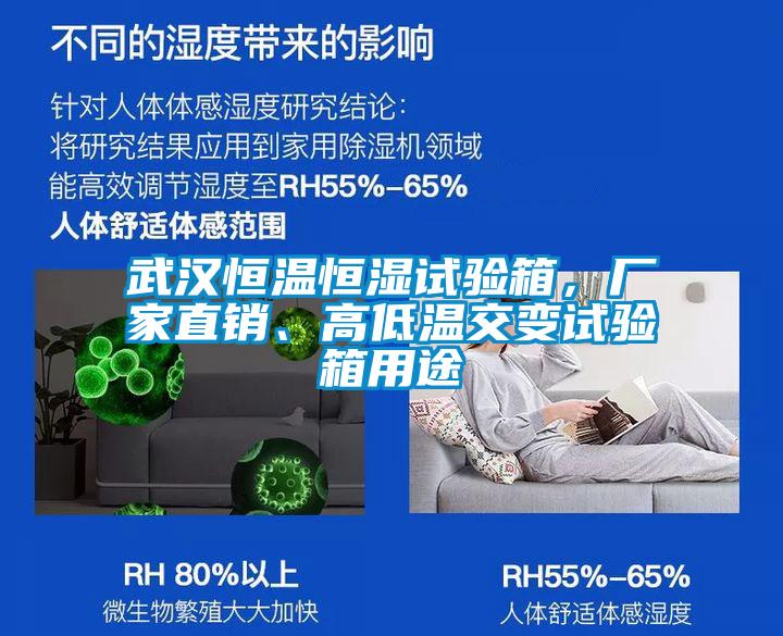 武漢恒溫恒濕試驗(yàn)箱，廠家直銷、高低溫交變?cè)囼?yàn)箱用途