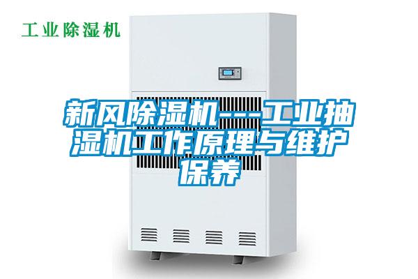 新風除濕機---工業(yè)抽濕機工作原理與維護保養(yǎng)