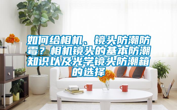如何給相機(jī)、鏡頭防潮防霉？相機(jī)鏡頭的基本防潮知識(shí)以及光學(xué)鏡頭防潮箱的選擇