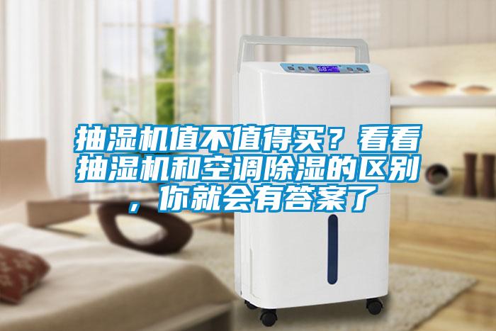 抽濕機(jī)值不值得買？看看抽濕機(jī)和空調(diào)除濕的區(qū)別，你就會有答案了