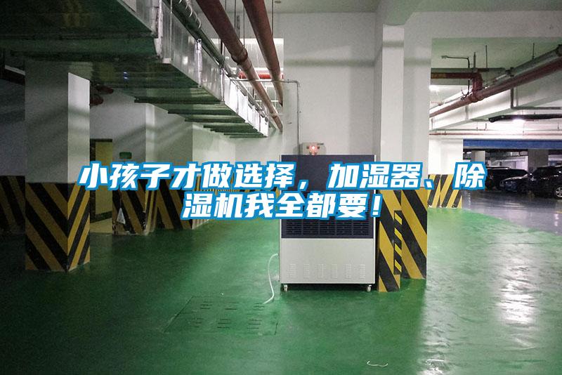 小孩子才做選擇，加濕器、除濕機(jī)我全都要！