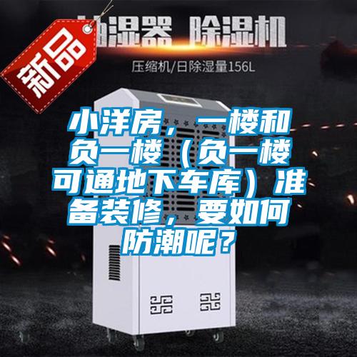 小洋房，一樓和負(fù)一樓（負(fù)一樓可通地下車庫）準(zhǔn)備裝修，要如何防潮呢？