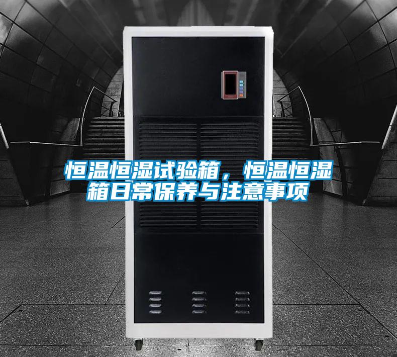 恒溫恒濕試驗(yàn)箱，恒溫恒濕箱日常保養(yǎng)與注意事項(xiàng)