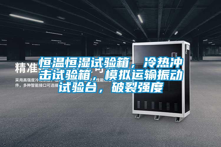 恒溫恒濕試驗箱，冷熱沖擊試驗箱，模擬運輸振動試驗臺，破裂強度