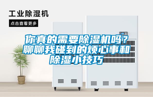 你真的需要除濕機(jī)嗎？聊聊我碰到的煩心事和除濕小技巧