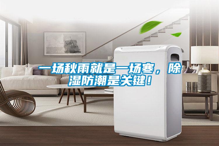 一場秋雨就是一場寒，除濕防潮是關(guān)鍵！