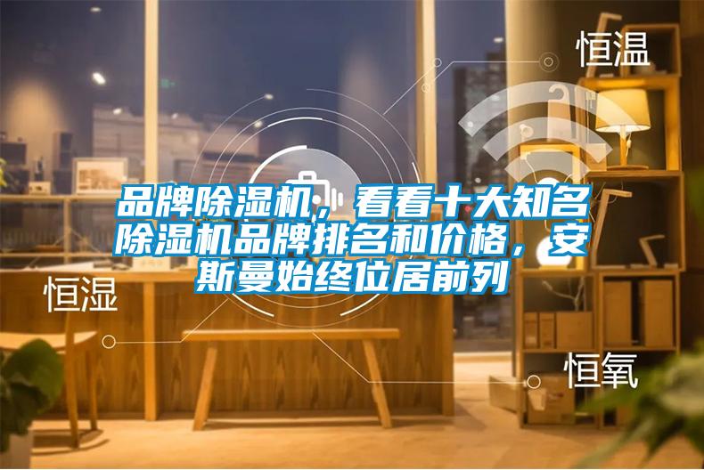 品牌除濕機，看看十大知名除濕機品牌排名和價格，安斯曼始終位居前列