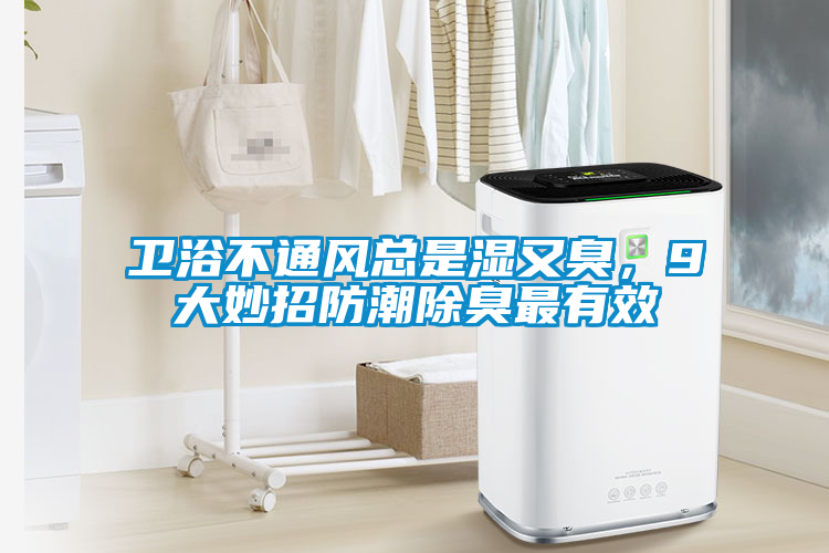 衛(wèi)浴不通風(fēng)總是濕又臭，9大妙招防潮除臭最有效