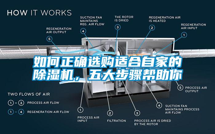 如何正確選購適合自家的除濕機，五大步驟幫助你