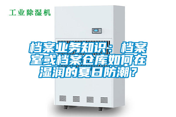 檔案業(yè)務(wù)知識(shí)：檔案室或檔案?jìng)}庫如何在濕潤的夏日防潮？
