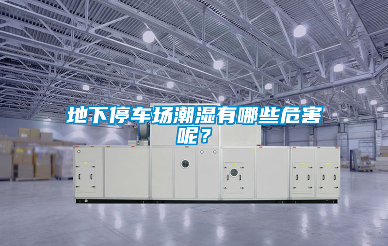 地下停車場潮濕有哪些危害呢？