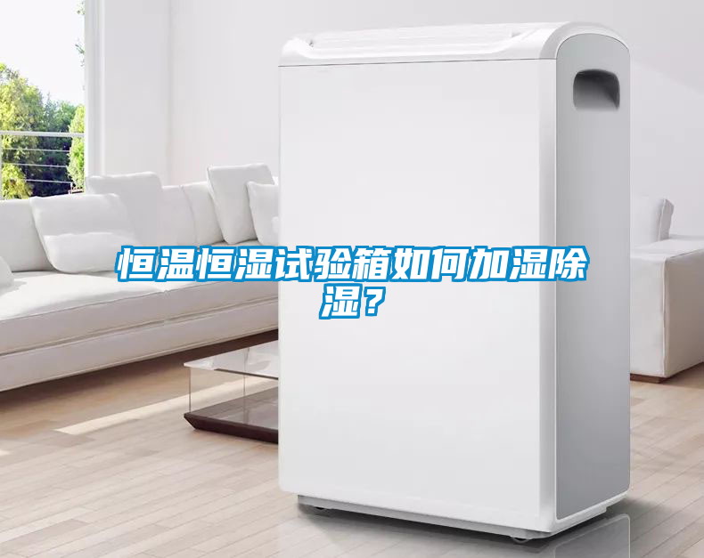 恒溫恒濕試驗箱如何加濕除濕？