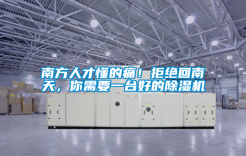 南方人才懂的痛！拒絕回南天，你需要一臺好的除濕機