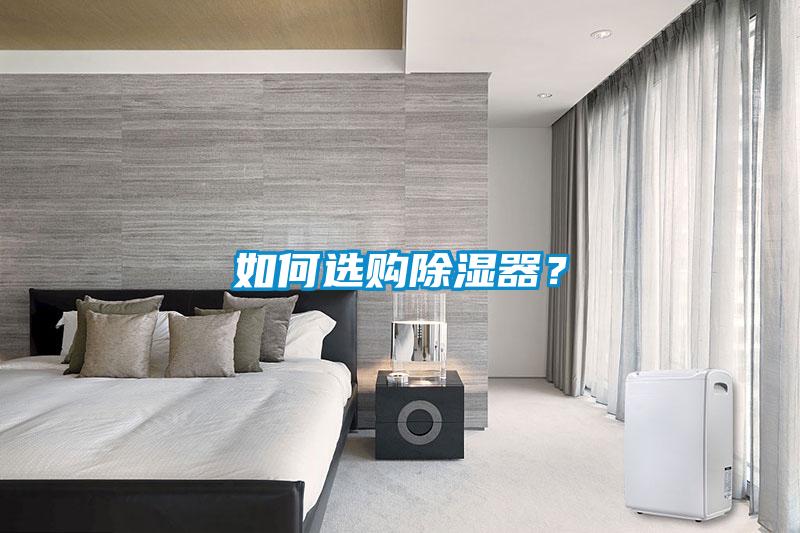 如何選購除濕器？