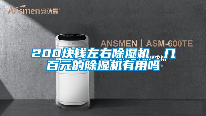 200塊錢左右除濕機，幾百元的除濕機有用嗎
