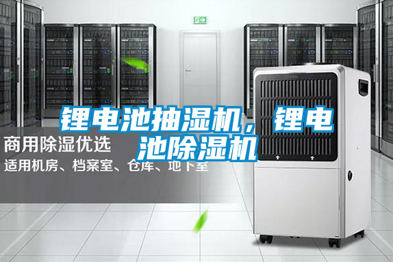鋰電池抽濕機，鋰電池除濕機