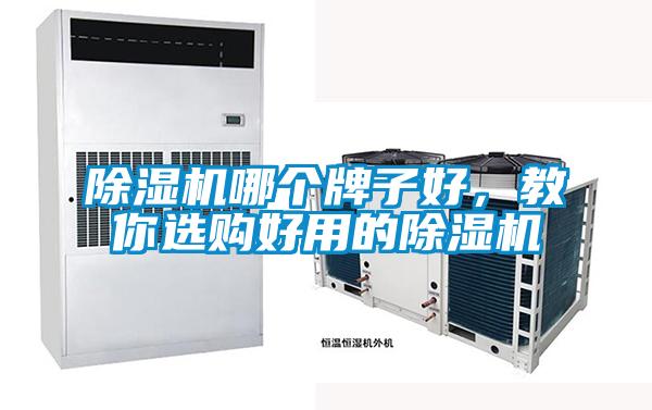 除濕機哪個牌子好，教你選購好用的除濕機