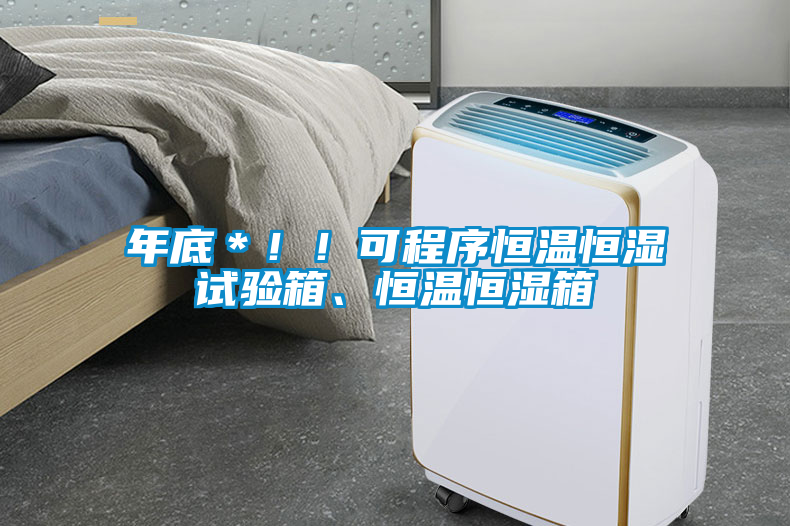 年底＊！！可程序恒溫恒濕試驗箱、恒溫恒濕箱