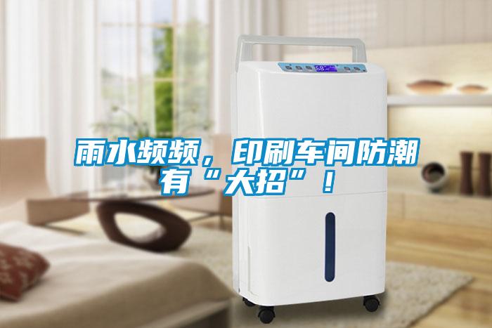 雨水頻頻，印刷車間防潮有“大招”！
