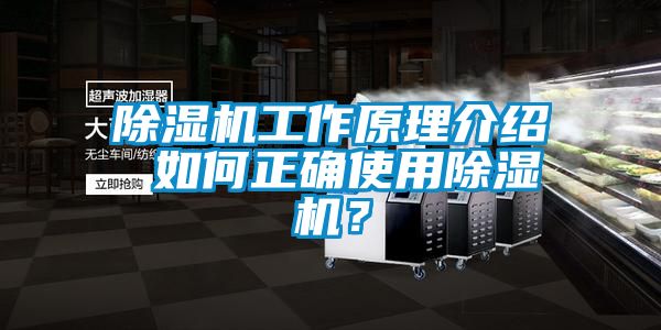 除濕機工作原理介紹 如何正確使用除濕機？