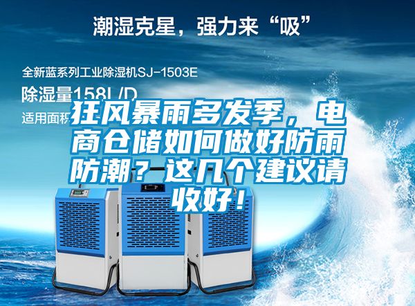 狂風(fēng)暴雨多發(fā)季，電商倉儲如何做好防雨防潮？這幾個建議請收好！