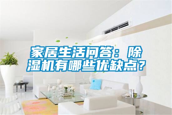 家居生活問答：除濕機(jī)有哪些優(yōu)缺點(diǎn)？