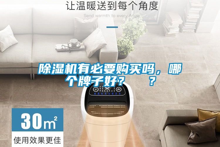 除濕機(jī)有必要購(gòu)買嗎，哪個(gè)牌子好？  ？