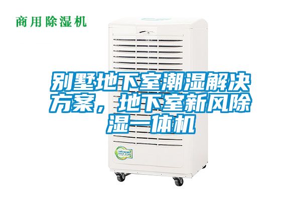 別墅地下室潮濕解決方案，地下室新風(fēng)除濕一體機