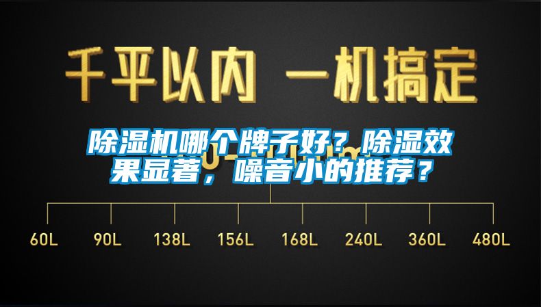 除濕機哪個牌子好？除濕效果顯著，噪音小的推薦？