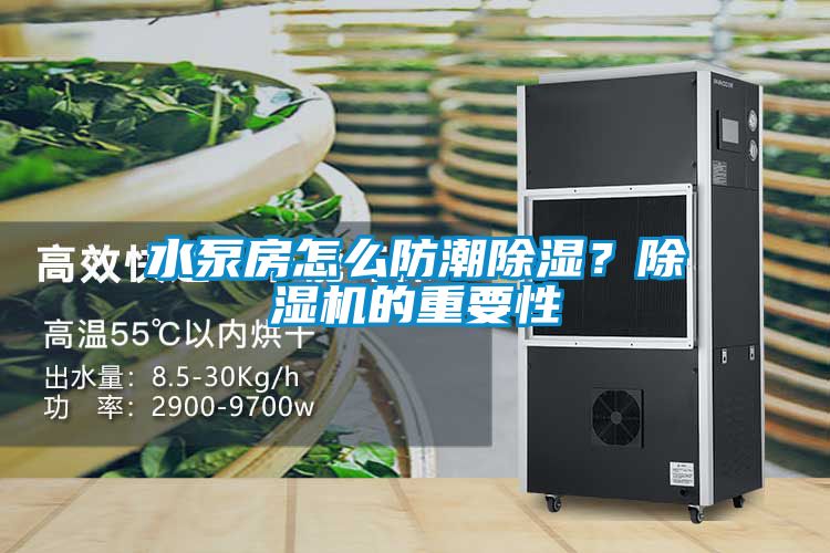 水泵房怎么防潮除濕？除濕機的重要性