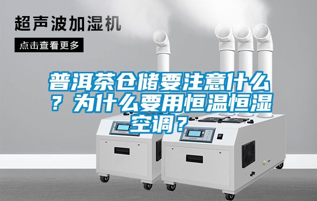 普洱茶倉儲要注意什么？為什么要用恒溫恒濕空調(diào)？