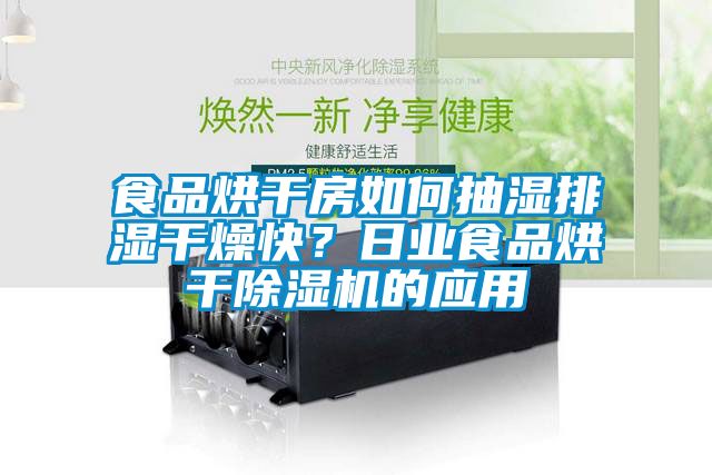 食品烘干房如何抽濕排濕干燥快？日業(yè)食品烘干除濕機(jī)的應(yīng)用