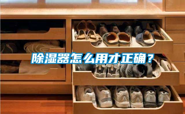 除濕器怎么用才正確？
