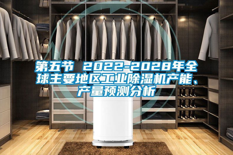 第五節(jié) 2022-2028年全球主要地區(qū)工業(yè)除濕機(jī)產(chǎn)能、產(chǎn)量預(yù)測(cè)分析