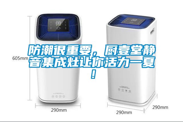 防潮很重要，廚壹堂靜音集成灶讓你活力一夏！
