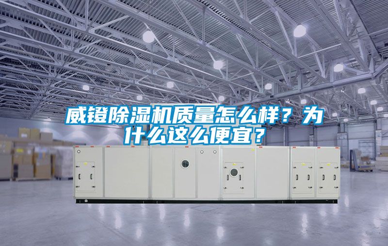 威鐙除濕機質量怎么樣？為什么這么便宜？